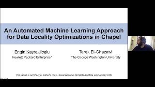 CHIUW 2020: An Automated Machine Learning Approach for Data Locality Optimizations in Chapel