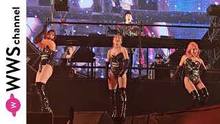 セクシーなボンテージ衣装・HILIGHT DANCERS、ノリノリパフォーマンスで盛り上げる！＜MUSIC CIRCUS FUKUOKA＞