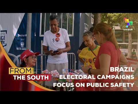 Electoral campaigns in Rio de Janeiro focus on violence and public safety
