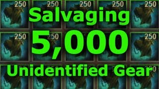 Salvaging 5,000 Pieces of Unidentified Gear  |  Guild Wars 2