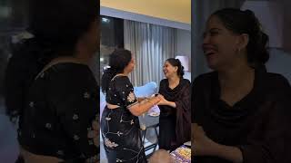 With Jayakishori ji 💖 #radharaman #vrindavanmarg #sripundrik #jayakishori #renukagoswami