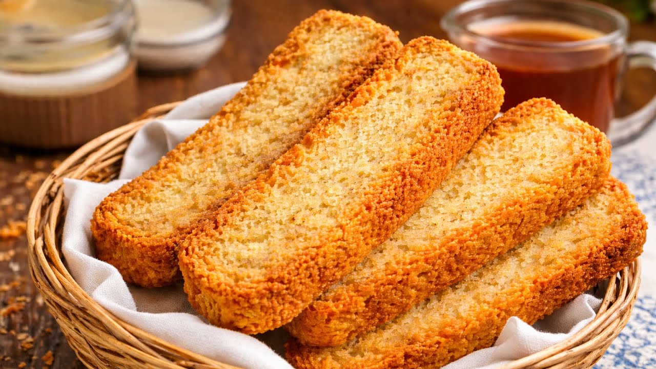 Sooji Rusk Rusk Crispy Homemade Sooji Rusk| Perfect Tea-Time Sooji Rusk| Eggless Sooji ...
