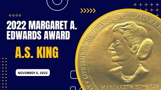 A.S. King Margaret A. Edwards Award Speech 2022
