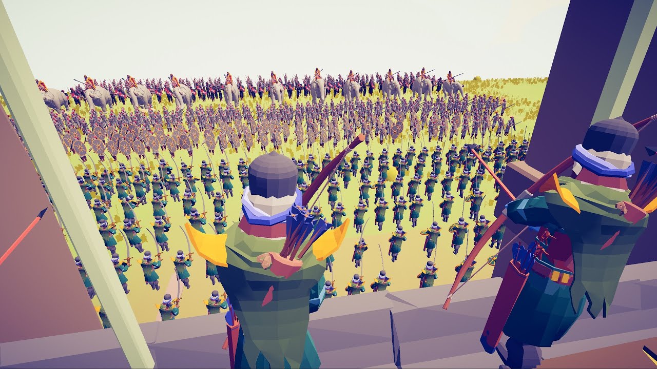 150x Осада древнего замка персидской армией - Полностью точный симулятор сражений (вкладки)