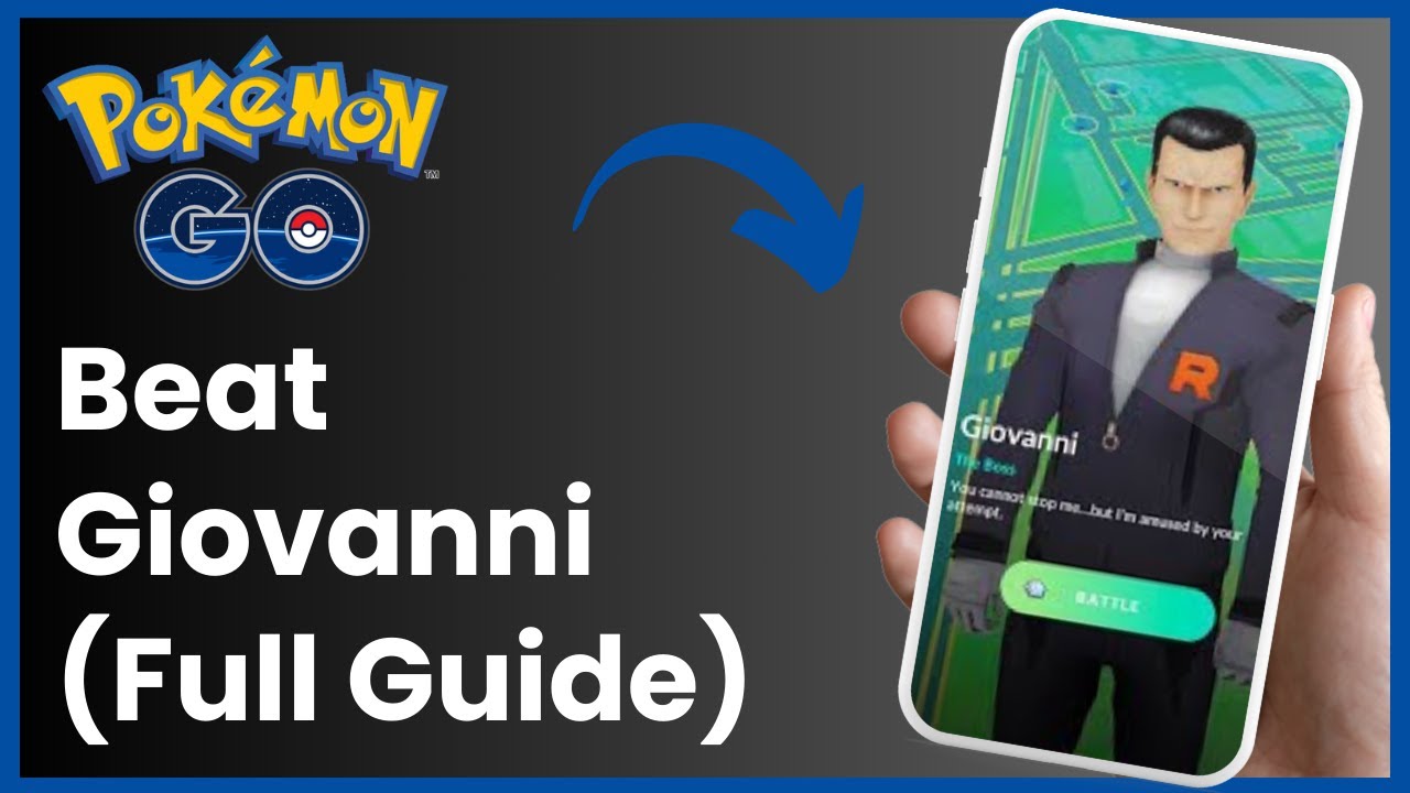 How to Beat Giovanni In Pokemon Go ! YouTube