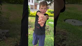 Can you do this fun trick?! #kidsfun #kidslearning