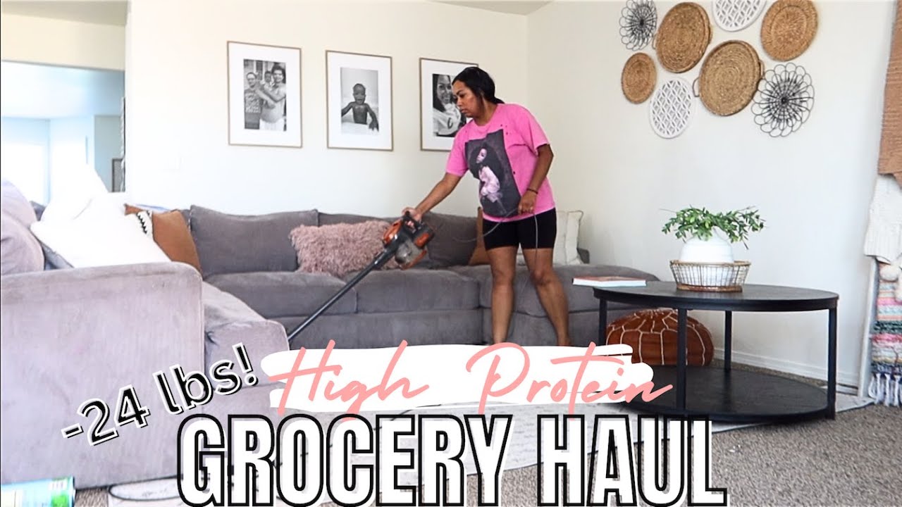 HIGH PROTEIN GROCERY HAUL DAY IN THE LIFE OF A MOM WITH 4 KIDS AT