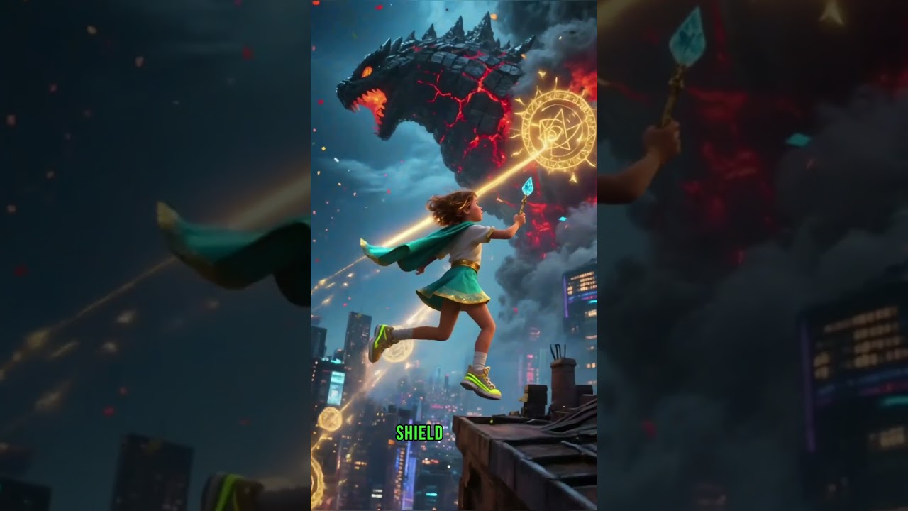 Tiny Mini vs Giant Monster ⚡|Epic City Battle | AI Fantasy Short 