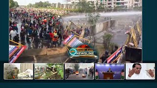 Police in India use water cannons, tear gas to stop protesting farmers