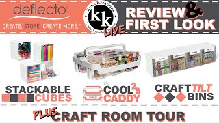 Deflecto Craft Storage LIVE First Look