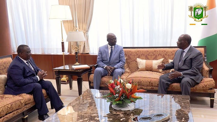 Entretien avec M. Paul Valentin Ngobo, Envoyé spécial du Président Denis Sassou-Nguesso