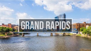 Grand Rapids Tour by Drone [4K]