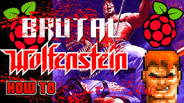 BRUTAL WOLFENSTEIN on the Raspberry Pi EASY SETUP!!