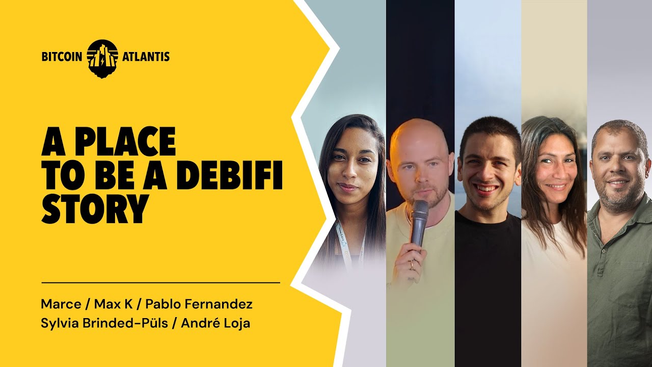 Marce / Max K / Pablo Fernandez / Sylvia Brinded-Püls / André Loja at  Bitcoin Atlantis 2024