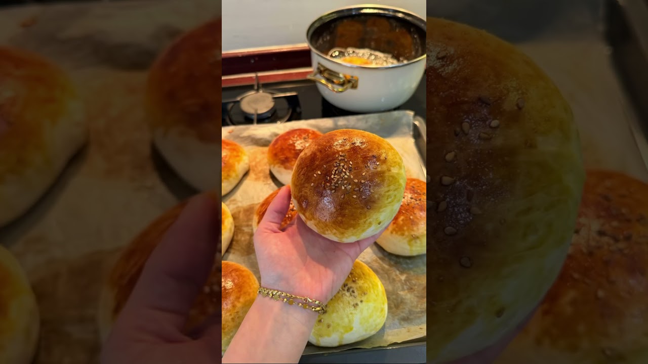 Evde en pratik hamburger 🤩 #food #hamburger #shorts