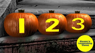 Carved Pumpkins 1 Through 10 Pumpkin Count To 10 Halloween