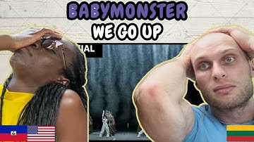 REACTION TO BABYMONSTER (베이비몬스터) - WE GO UP (EXCLUSIVE PERFORMANCE VIDEO) | FIRST TIME HEARING