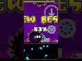 Day 6 of trying to beat electrodynamix! New best! #geometrydash