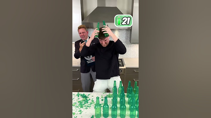 Bottle Head Smashing World Record Attempt!