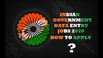 INDIAN GOVERNMENT DATA ENTRY JOBS | DIGITAL JOBS 2020 | HOW IT WORKS | REAL OR FAKE |