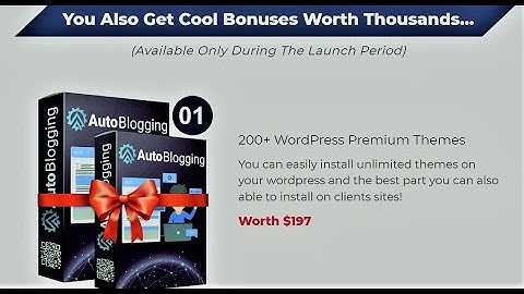 AutoBlogging Review | AutoBlogging Demo + Bonuses