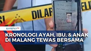 Kronologi Ayah, Ibu, dan Anak di Malang Ditemukan Tewas dalam Rumah