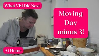 At Home: Moving Day minus 3!