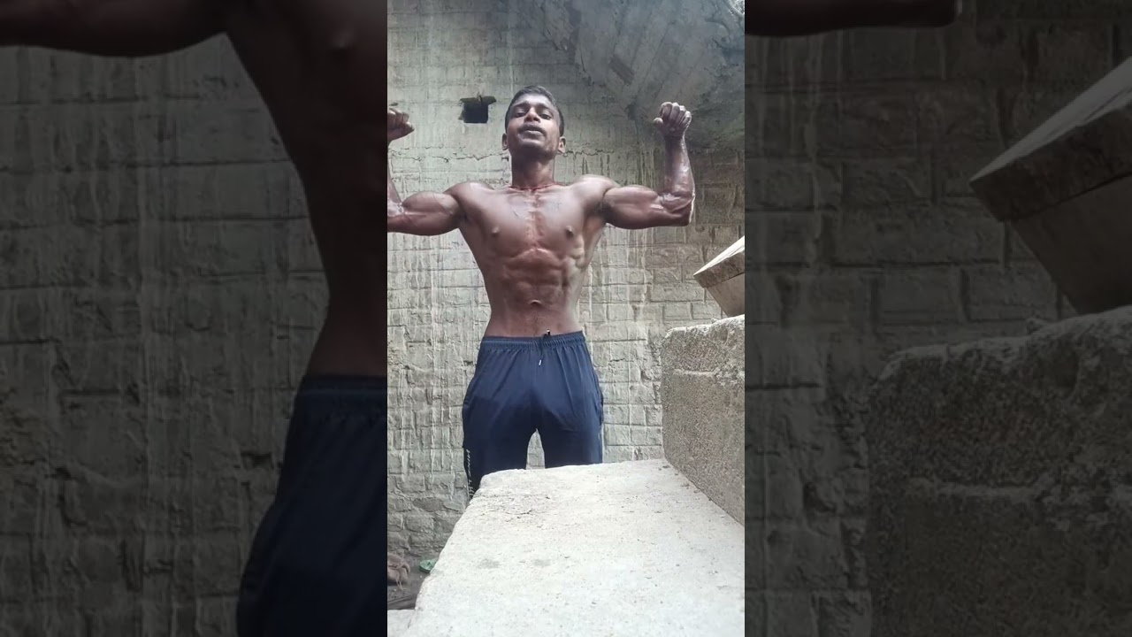 17 sal old bodybuilder#