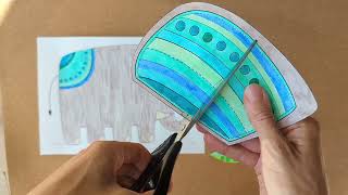 The Elephant Who Listens - Cut & Paste Craft for kids