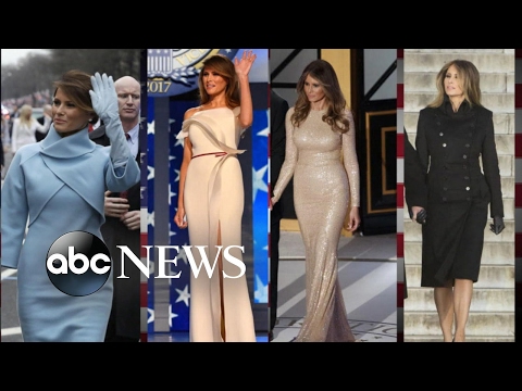 Video: The Designer Of Melania Trump's White Dress