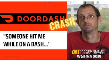 What Happens if you get in a crash while on a DoorDash - Thomas Wadleigh - The Car Crash Experts