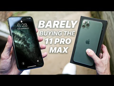 Iphone 11 Pro Max Unboxing Midnight Green I Barely Bought It Story Time Youtube