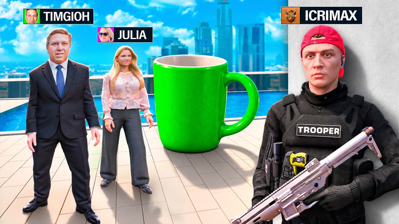 Ich BESCHÜTZE TIMGIOH in GTA 5! 😂