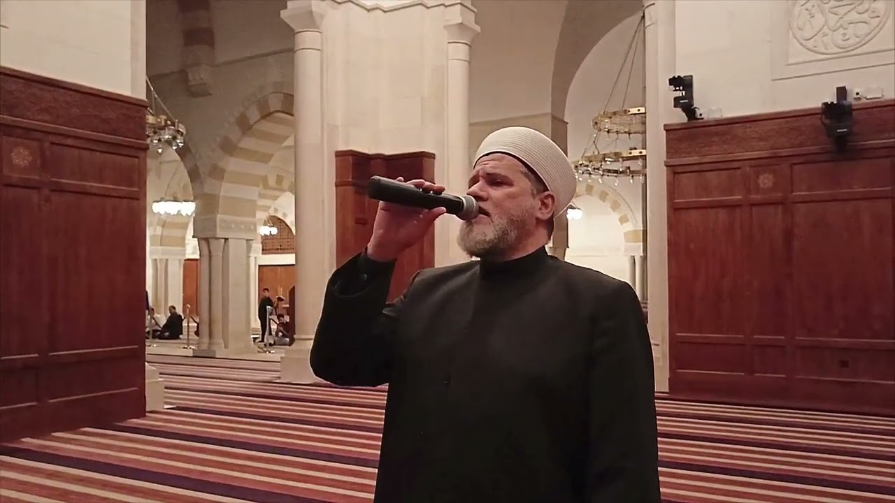 أذان مسجد الملك الحسين بن طلال - الشيخ حسين الحوراني