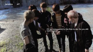 "it'll be more painful to live than to die. do you still want to live?" | bts ( hyyh)