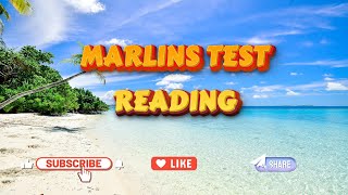 Marlins Test For Seafarer - Reading