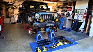 4.5' Jeep Lift Kit How To Install DIY  Lock n Load Long Arm from MetalCloak