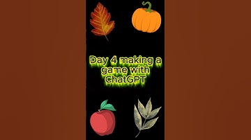 Making a game with ChatGPT Day 4 #chatgpt #coding #gamedev
