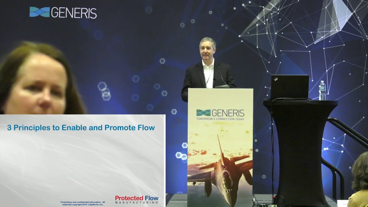 Mark Lilly presenting PFM at American Aerospace & Defense Summit 2019