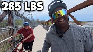 she’s actually doing it