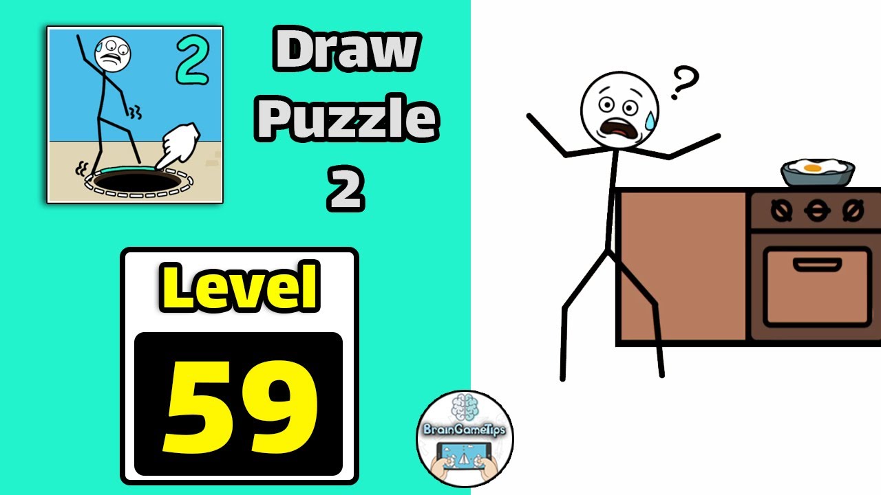 Draw Puzzle 2: One line one pa - Level 59 Answer