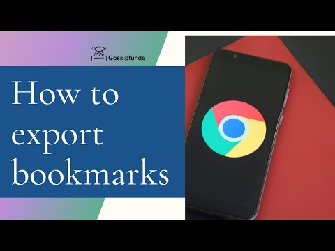 Export chrome bookmarks android