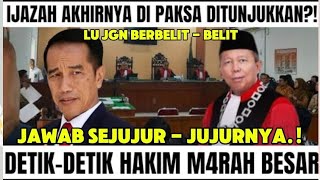 Download Lagu DETIK² MAJELIS HAKIM NGAMUK.! PAKSA JAWAB IJAZAH JOKOWI SEJUJUR - JUJURNYA. AKHIRNYA TERBONGKAR? MP3