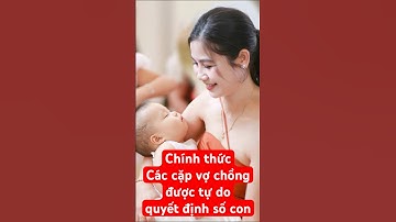 #shorts Từ hôm nay, các cặp vợ chồng được tự quyết định số con