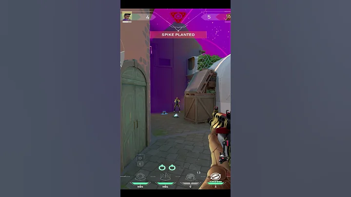 CRAZY 1V5 ACE PEARL #shorts #valorant