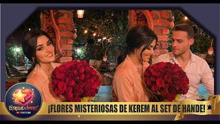¡CHOQUE! ¡MISTERIOSAS FLORES DE KEREM BÜRSİN A HANDE ERÇEL! ¿VOLVIERON?