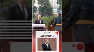 Putin Stood in the Rain to Honor the Fallen 🇷🇺🌧️ #Putin #WorldNews #History