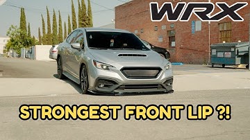 How I Upgraded My 2022 WRX with AeroFlow Front Lip| VLOG  24