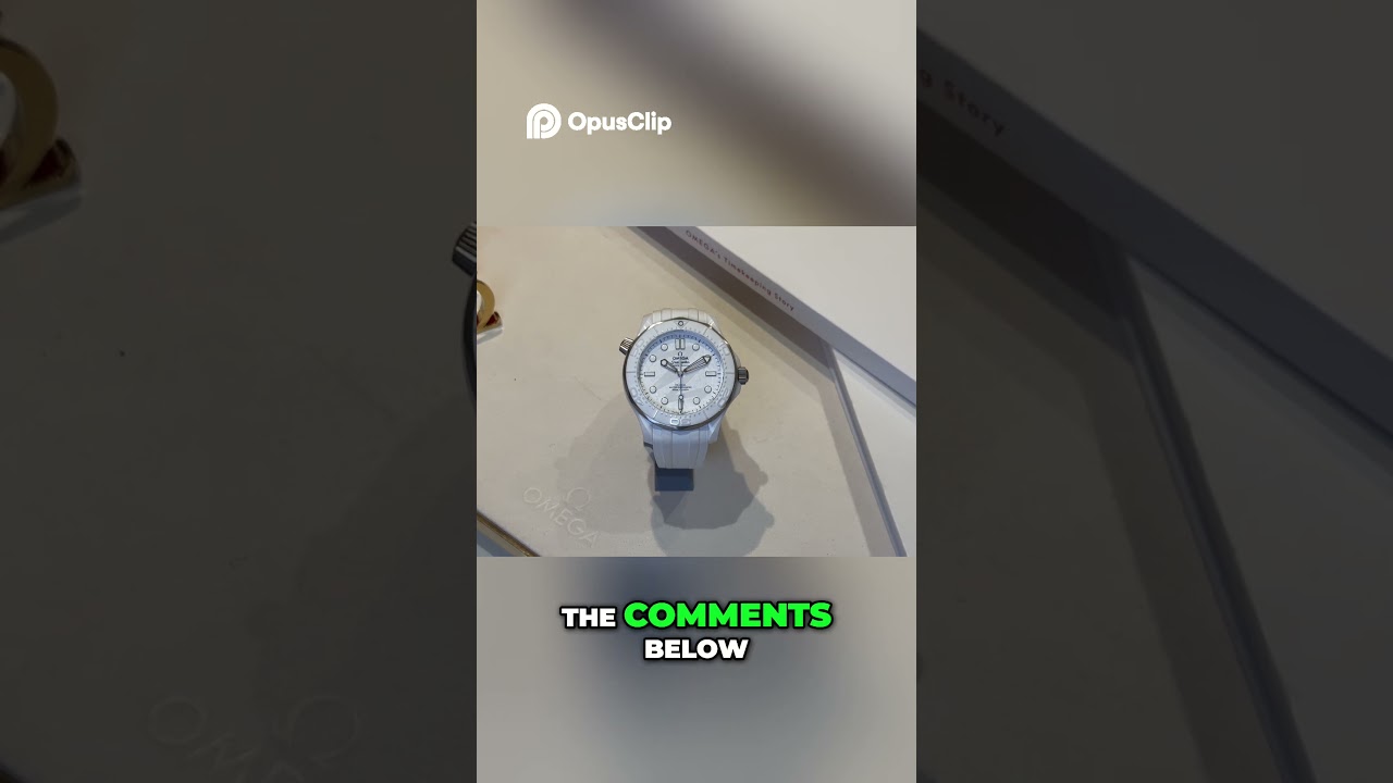 The NEW OMEGA Seamaster Milano Cortina 2026 in WHITE CERAMIC - What should come next?