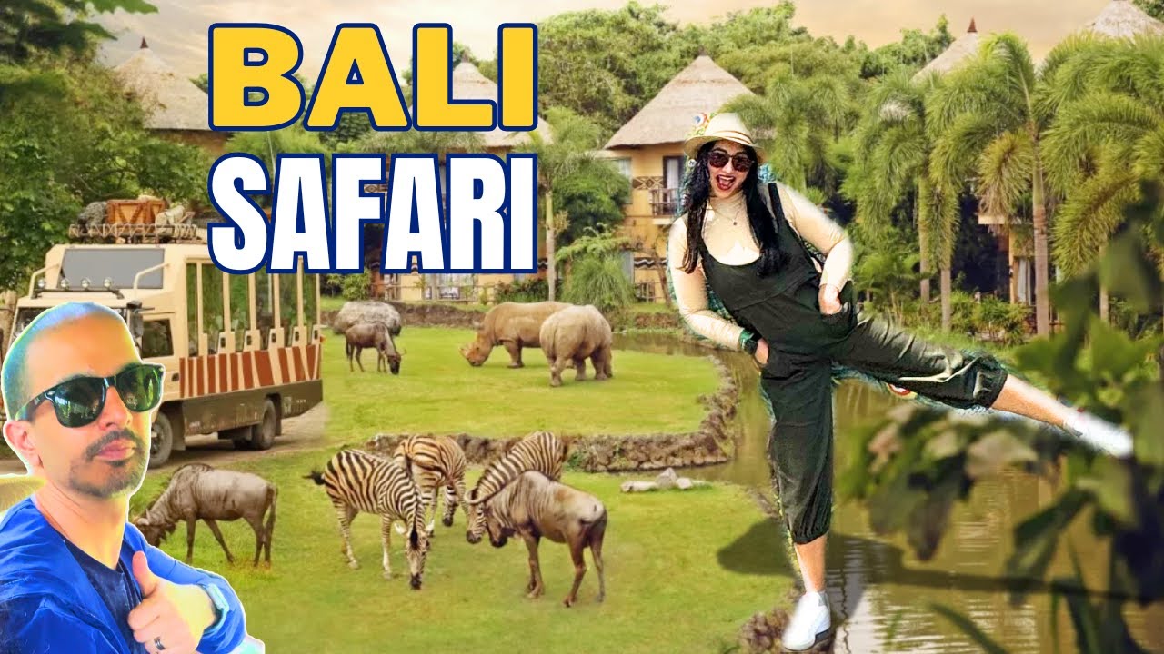 Bali Safari 🦁🇮🇩| Things to do in Bali 